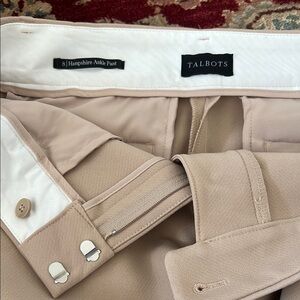 Talbots Beige Ankle Pants
